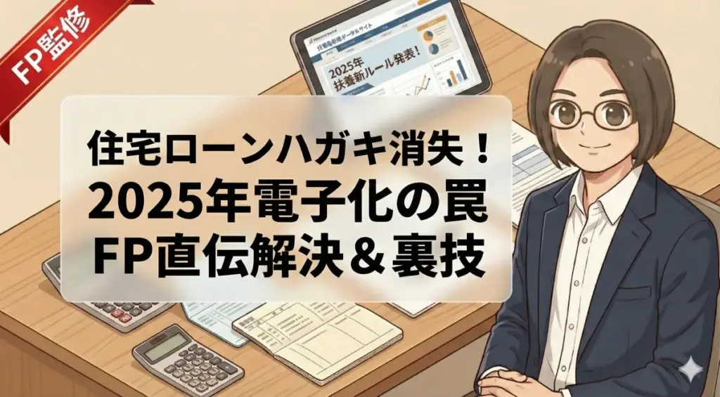ファイナンシャルプランナーによる住宅ローン控除の年末調整の説明