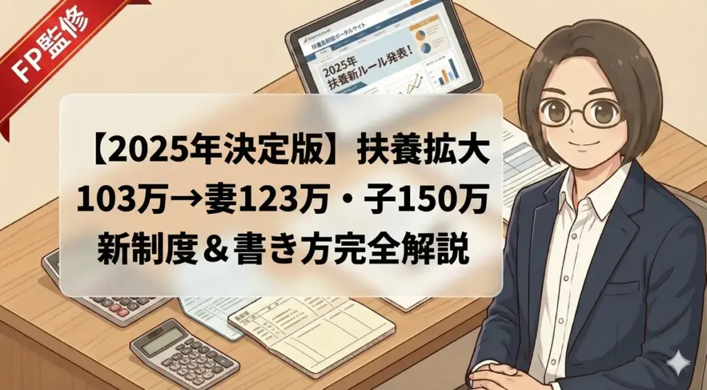 ファイナンシャルプランナーが年末調整における扶養控除を解説